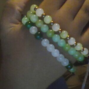 green sprit bracelets
